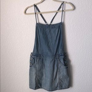 Free People Overall Skirt